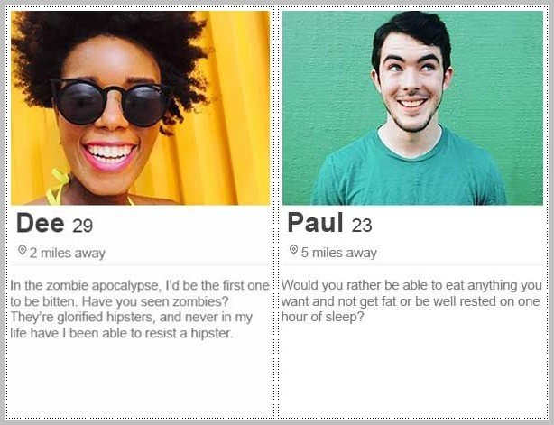 How to create a tinder profile