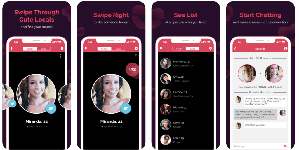 sex dating iPhone apps
