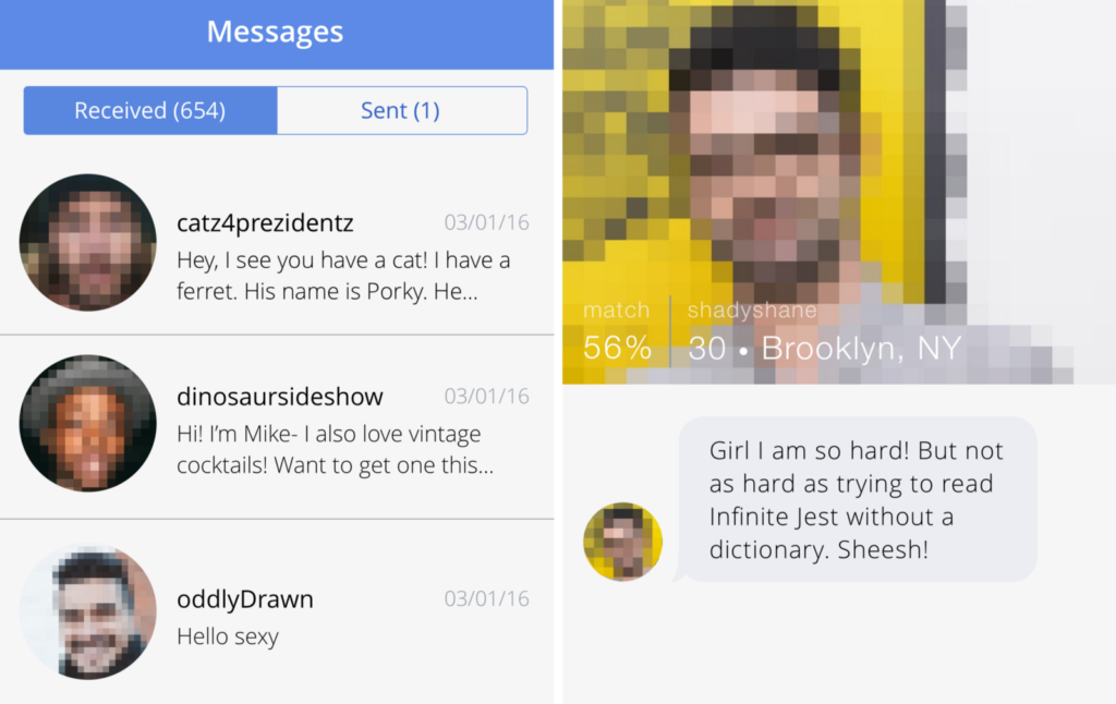 how to send messages on OkCupid