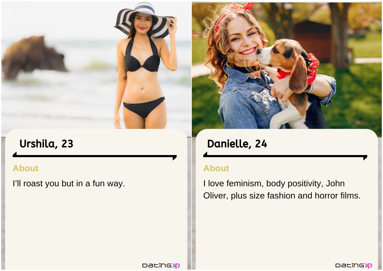 online dating description examples female