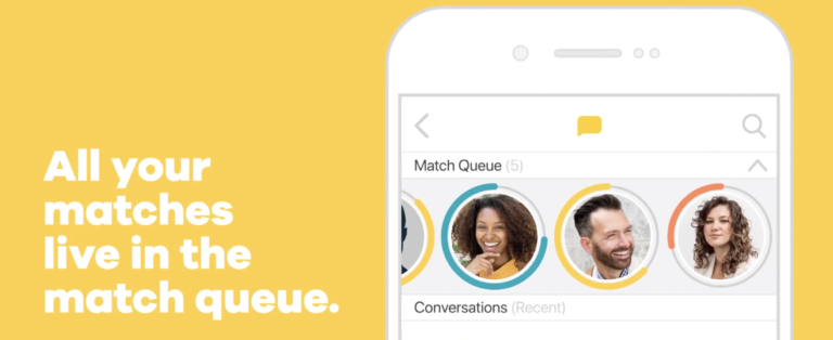 what does bumble match queue mean