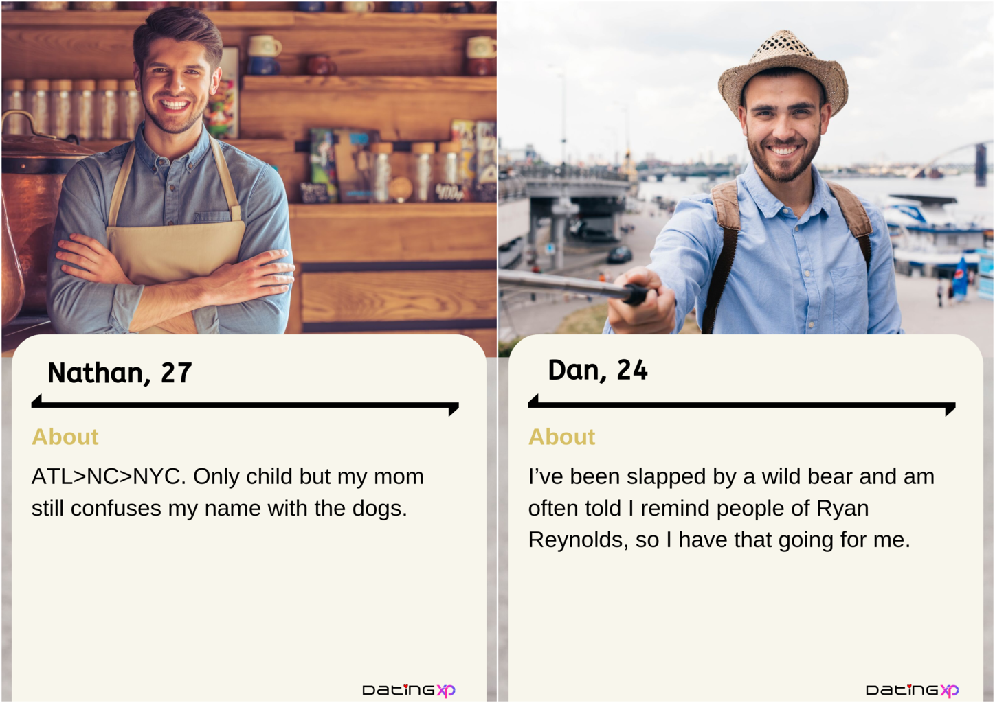20 Irresistible Dating Profile Examples For Men (2023!) — DatingXP.co