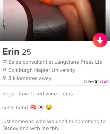 Dogs bios about funny tinder What is
