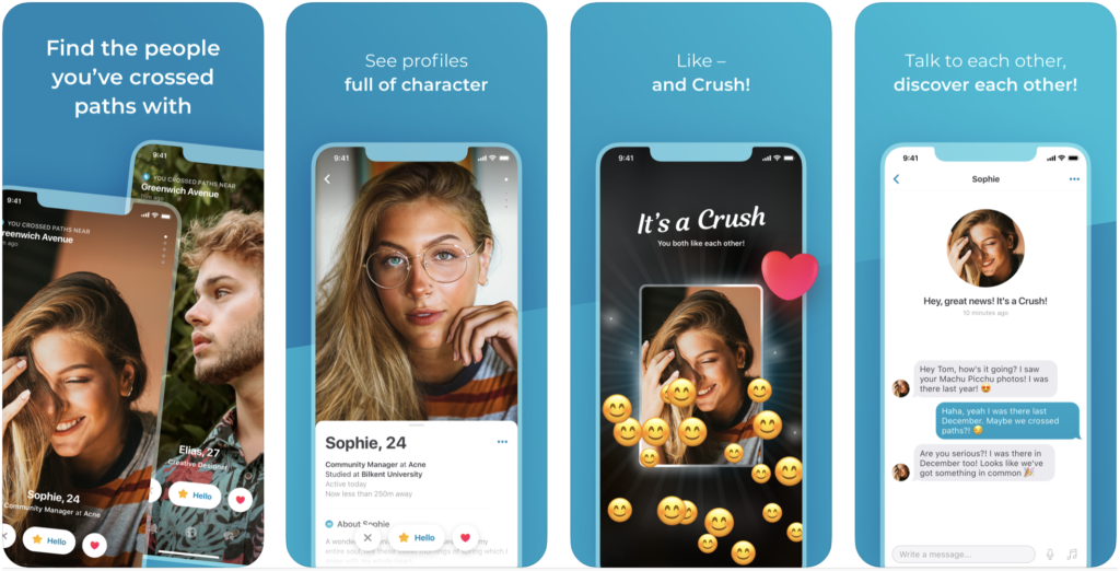 Happn takes a swipe at Tinder… over swiping