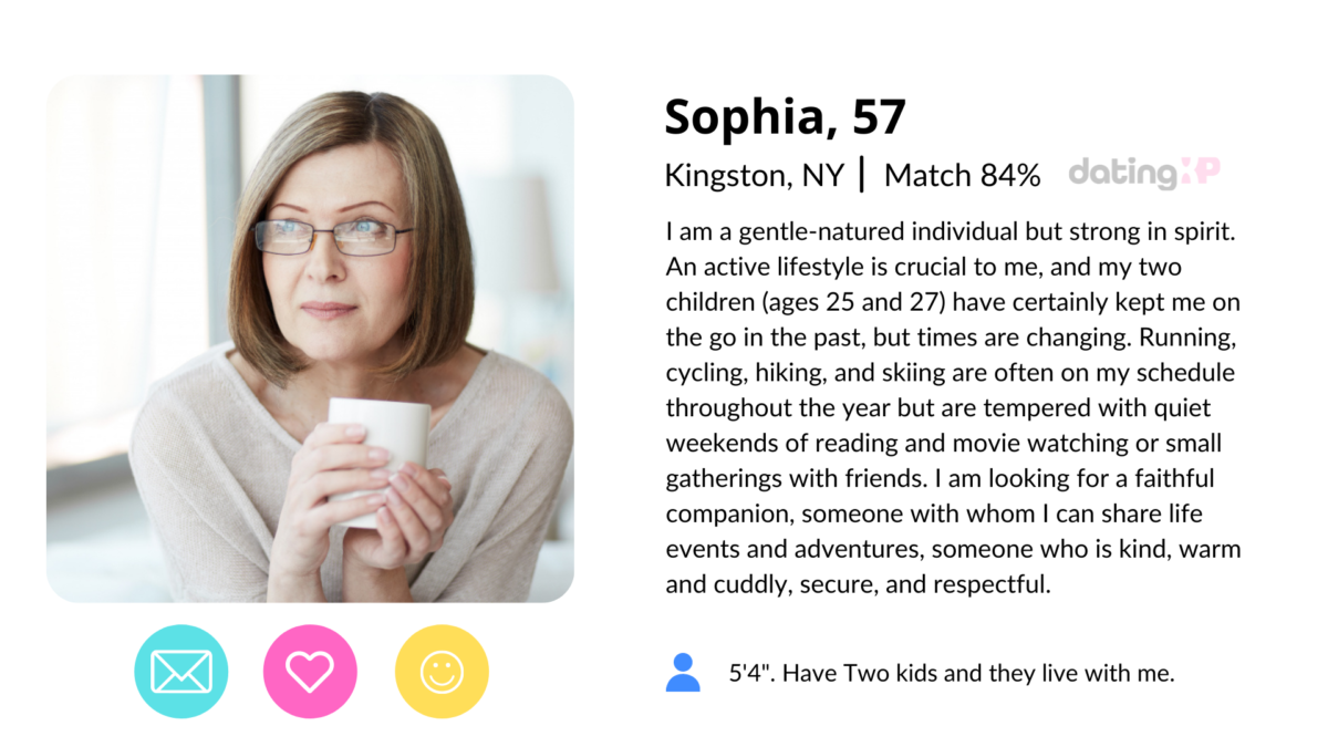 Woman Over 50 Dating Profile Examples With Tips —