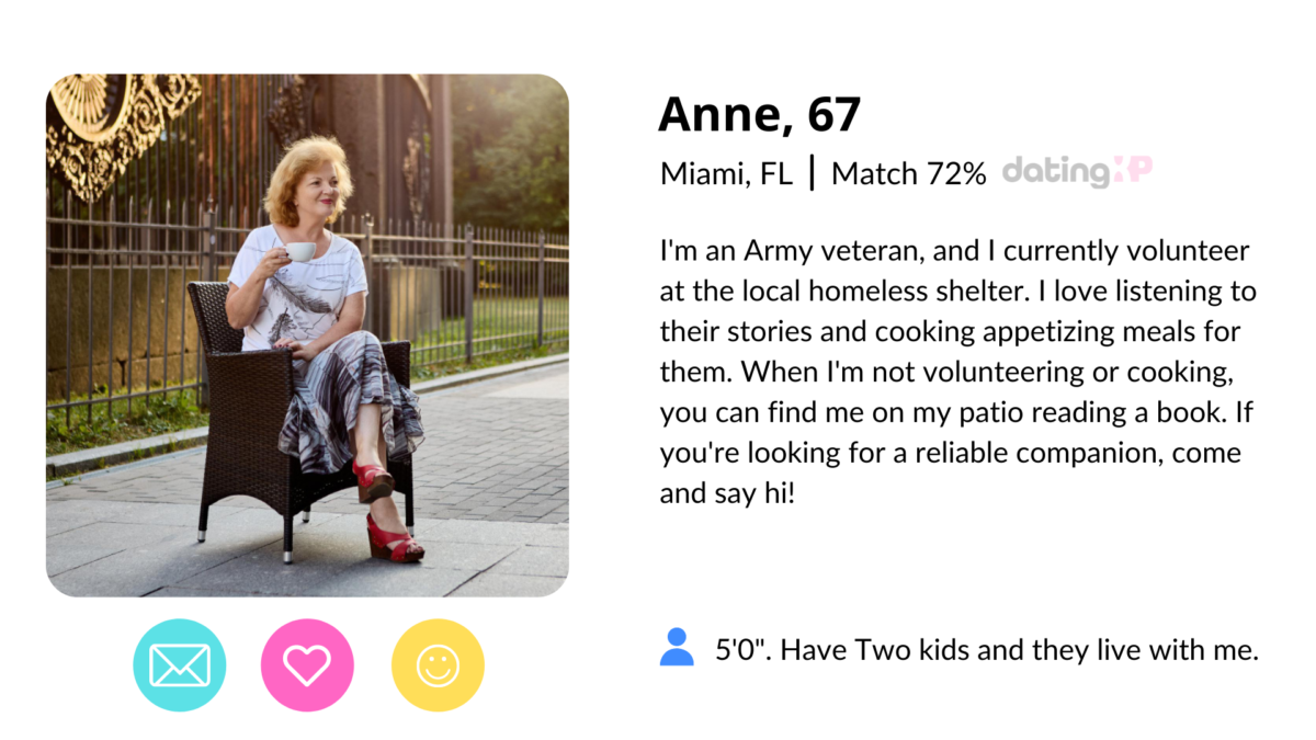 Woman Over 50 Dating Profile Examples With Tips — 4752